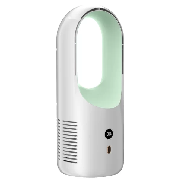 Wholesale Bladeless Fan, Mini Portable Fans In Bulk With LED Display-5