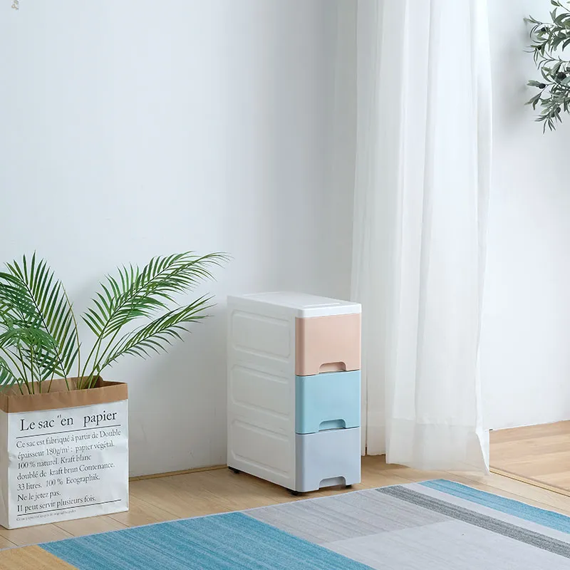 3 Layers Wholesale Storage Cabinets, Custom Plastic Cabinets For Home Storage