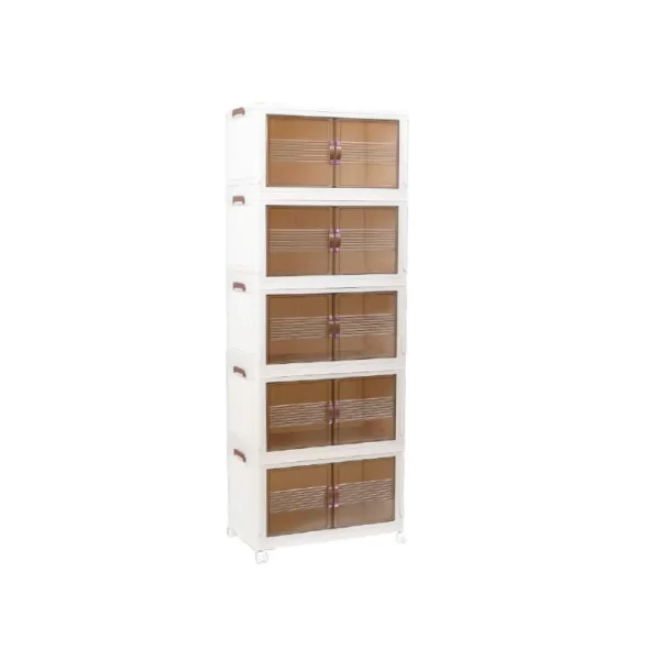5 Layers Plastic Cabinets Wholesale For Home and Office Storage-1
