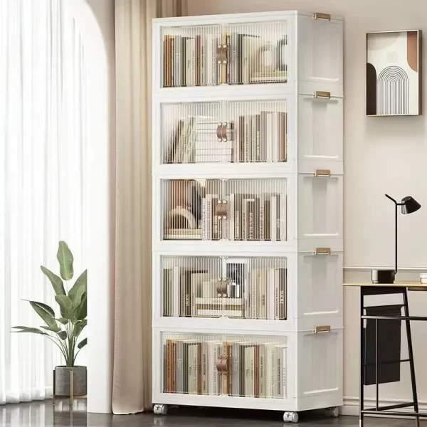 5 Layers Plastic Cabinets Wholesale For Home and Office Storage-2