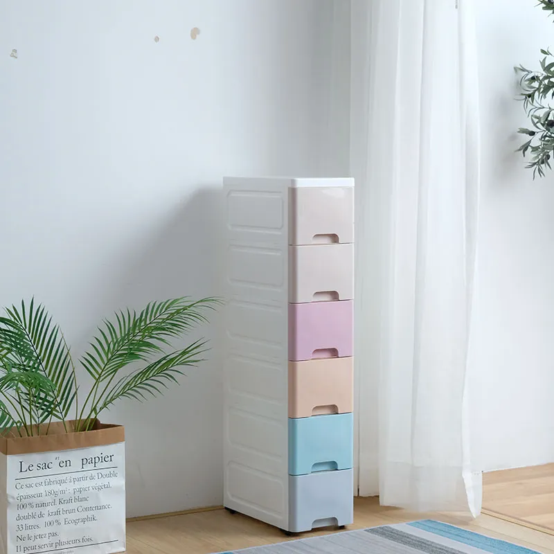 6 Layers Custom Storage Cabinets, Wholesale Plastic Cabinets For Home