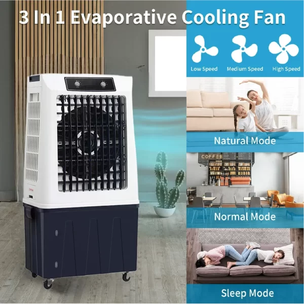 80L Wholesale Commercial Evaporative Cooler For Industrial Spaces-6