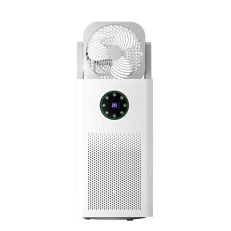 Purificador de ar para escritório por atacado com ventilador oscilante, tanque de água de 3,6L - 7
