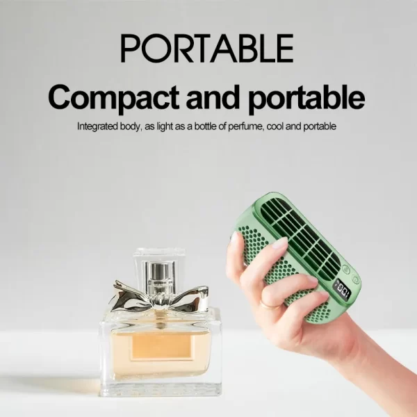 Wholesale Desk Fans, Green Portable Personal Mini Fans Bulk-2