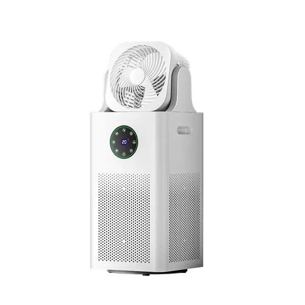 Wholesale Office Air Purifier With Oscillating Fan, 3.6L Water Tank-8