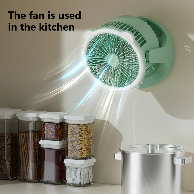 White Wholesale Battery Operated Fans, Small Portable Fan In Bulk-1